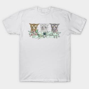 Triple Kitties T-Shirt